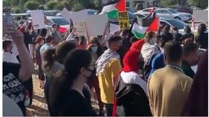 وقفة  احتجاج  فلوريدا  ميناء  فلسطين  سفينة  الاحتلال  إسرائيل- وفا