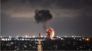 قصف على غزة- الأناضول