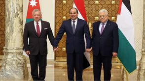 قمة ثلاثية مصر الأردن فلسطين- الأناضول