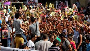 مسيرة لمناهضي الانقلاب في الجيزة - مسيرة لمناهضي الانقلاب في الجيزة - الأناضول (4)
