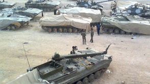 آليات روسية في  سوريا