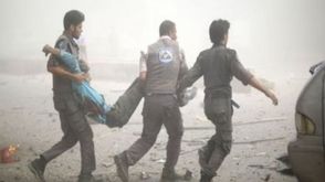 قصف روسي على مدينة حمص ـ أرشيفية