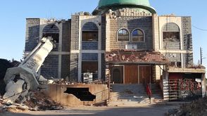 تدمير المساجد في درعا النظام السوري - الأناضول