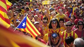 مسيرة للكتالونيين- أرشيفية