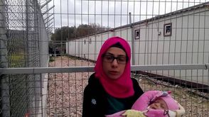 الصحفية الفلسطينية أمل فاعور - من سوريا - معسكر هوتسبوت للاجئين جزيرة ليروس  اليونان عربي21