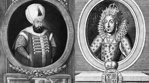 الملكة إليزابيث الأولى والسلطان العثماني مراد الثالث