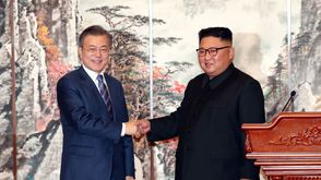 زعيما كوريا الشمالية والجنوبية- جيتي