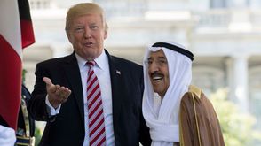 الكويت أمير الكويت ترامب - جيتي