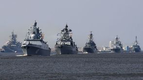 أسطول روسيا في المتوسط جيتي