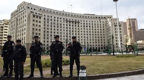 مصر شرطة ميدان التحرير  جيتي