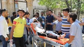 إصابات  حلب  سوريا  أعزاز  تفجير  دراجة مفخخة- الأناضول