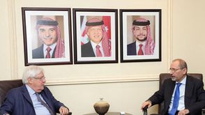وزير خارجية الأردن و مارتن غريفيث- بترا