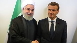 روحاني  ماكرون  إيران  فرنسا- جيتي