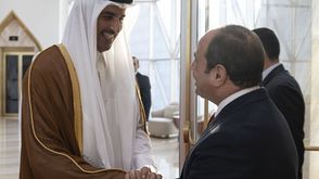 مصر   قطر   السيسي   تميم    قنا