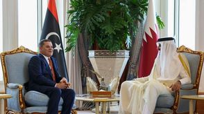 الدبيبة وأمير قطر- الحكومة الليبة
