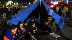 خيمة اعتصام لمتظاهرين ضد باشنيان في يريفان- جيتي