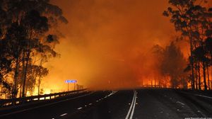 الحرائق تجتاح ولايات استرالية منذ اسبوع