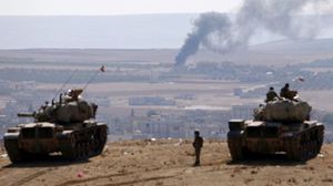 توغل تنظيم الدولة في كوباني - أ ف ب