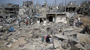 جانب من الدمار في غزة - أرشيفية