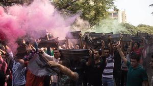احتجاجات طلبة الجامعات المصرية ضد سياسات القمع الأمني - الأناضول