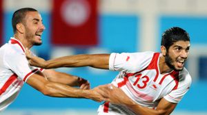 سجل فرجاني ساسي هدف تونس الوحيد في الدقيقة 94 من زمن المباراة - أ ف ب