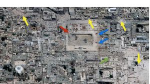 حلب بعد الدمار (المصدر AAAS)