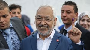 الغنوشي عقب إدلائه بصوته يدعو إلى تونس حر بكل مكوناته - الأناضول