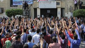 من مظاهرات الطلبة في الجامعات المصرية