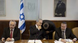 تعرض نتنياهو لانتقادات حادة بسبب إقرار مشاريع استيطانية في القدس - أ ف ب