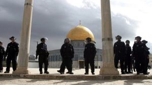 قوات الاحتلال أغلقت المسجد الأقصى يوم الخميس - الأناضول