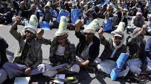 الحوثيون احتلفوا بعيد الغدير لأول في صنعاء بعد سقوطها بأيديهم - الأناضول