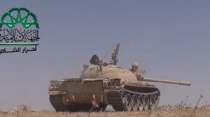 دبابات ومدافع ثقيلة للجبهة الإسلامية تشارك في العملية الجديدة للسيطرة على معامل الدفاع