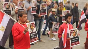 متظاهرون في لندن ضد أحكام الإعدام التي صدرت بحق معارضي الانقلاب بمصر - عربي21