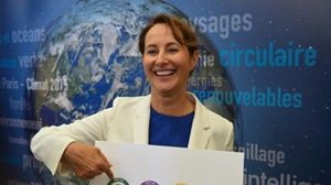وزيرة البيئة الفرنسية سيغولين رويال في باريس - أ ف ب