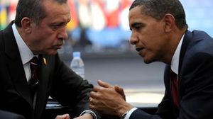 الرئيس الأمريكي أوباما يعزي نظيره التركي أردوغان بضحايا تفجيري أنقره