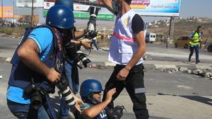 17 صحافي فلسطيني قتلوا خلال العدوان الإسرائيلي على قطاع غزة العام الماضي- أ ف ب