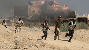 القوات العراقية والتحالف الدولي يحاولان استعادة الرمادي من تنظيم الدولة دون جدوى ـ أ ف ب 