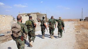جنود من الجيش السوري في سوريا - أ ف ب