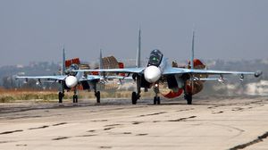 وزارة الدفاع الروسي أعلنت أن الغارات مستمرة على تنظيم الدولة والنصرة (أرشيفية)- أ ف ب