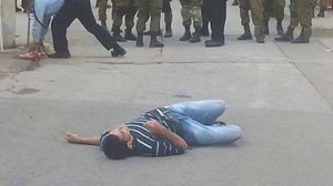 الاحتلال أطلق الرصاص على الشاب بزعم محاولته طعن الجنود- تويتر