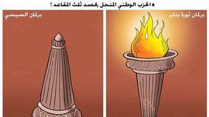 كاريكاتير مصر الانتخابات المصرية برلمان الحزب المنحل