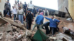 8 قتلى في انهيار بناية سكنية وسط القاهرة