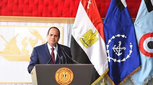 تضمنت كلمة السيسي دعايات سياسية وترويجا للجيش المصري - أرشيفية
