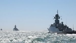 سفن حربية روسية في بحر قزوين ـ روسيا اليوم