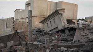 قصف لقوات حفتر على منطقة قنفوذة في بنغازي في آب/ أغسطس الماضي