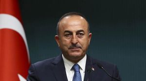وزير الخارجية التركية جاويش أوغلو انتقد المناورات- أ ف ب