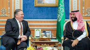 ابن سلمان استقبل بومبيو في الرياض- وزارة الخارجية السعودية