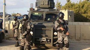 منع الأمن الأردني اعتصاما يندد بمجازر الاحتلال في غزة- جيتي 