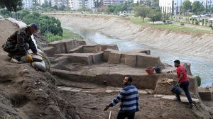 الآثار عثر عليها في منطقة أثرية بولاية مرسين جنوب تركيا- الأناضول 