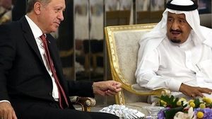 الملك سلمان وأردوغان- تويتر